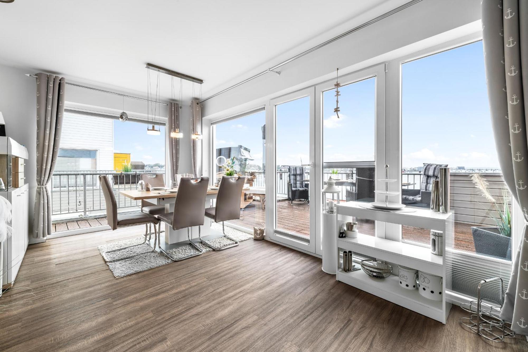 Ferienwohnung Hafenlounge 올페니츠 외부 사진