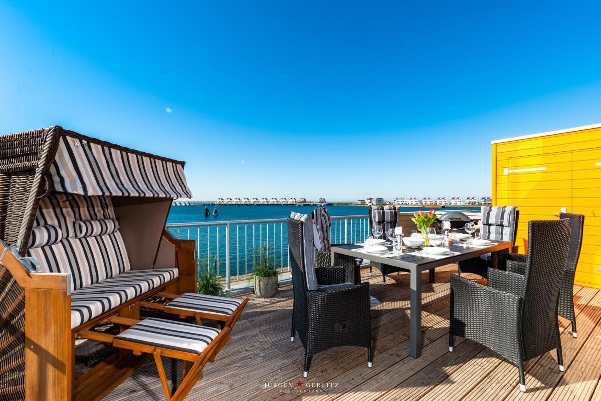 Ferienwohnung Hafenlounge 올페니츠 외부 사진